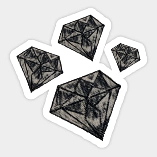 black diamond Sticker